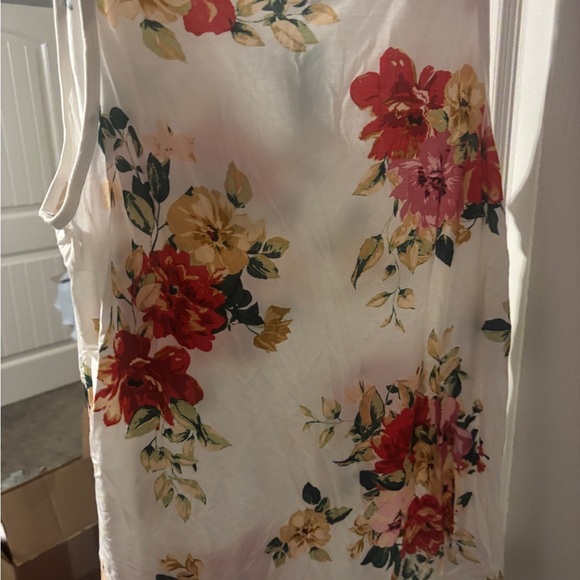 NWT 24/7 by Maurices Pink and White Fitted Sleeveless Tank Top - Picture 5 of 5